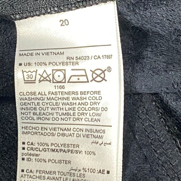 Old Navy Faux Leather Pants Womens Size 20 Black Extra High Rise Skinny Leg - Picture 8 of 16